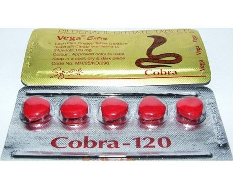 Gummi Cordelia Torrent Cobra Red 120mg - very high amount of Sildenafil in one tablet